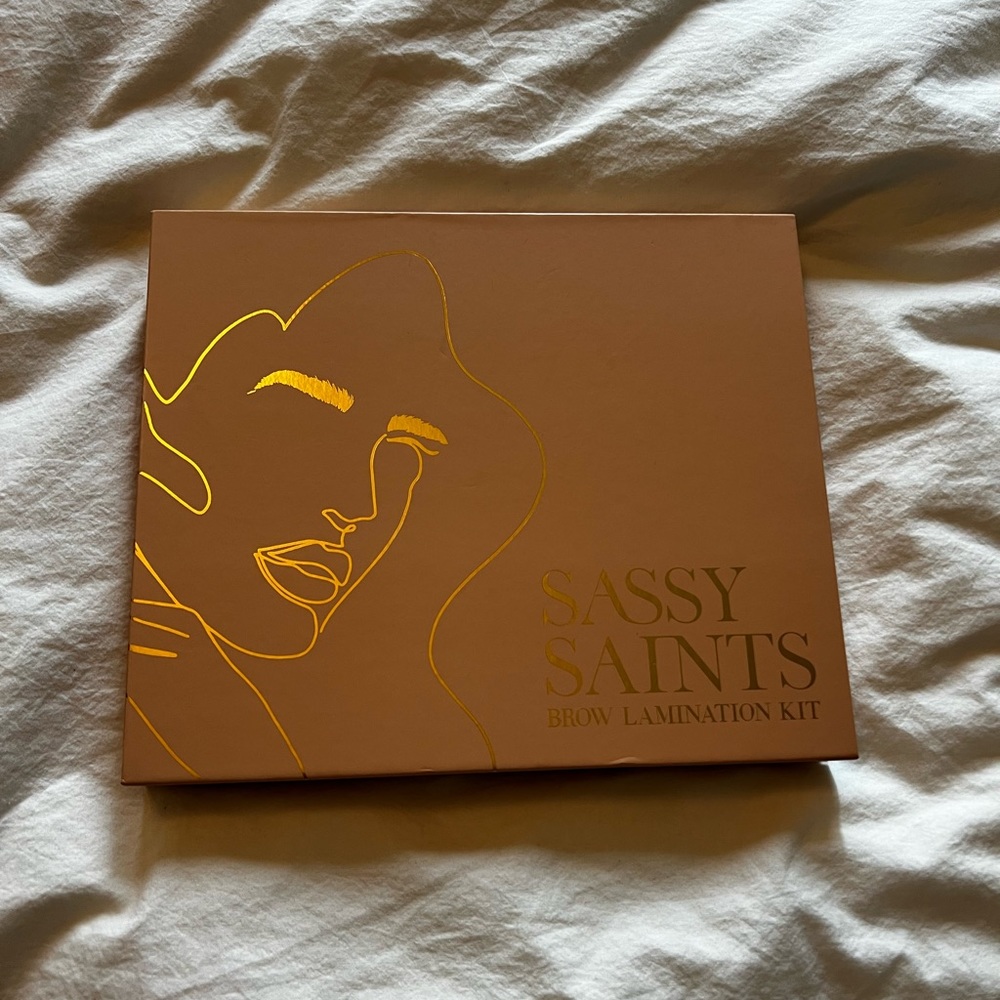 Sassy saints brow lamination kit UNUSED